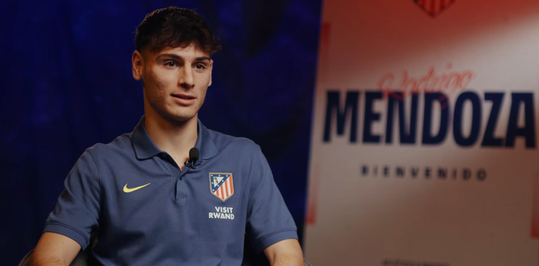 门多萨：我的比赛风格就是拿球、控球，帮助球队掌控比赛节奏